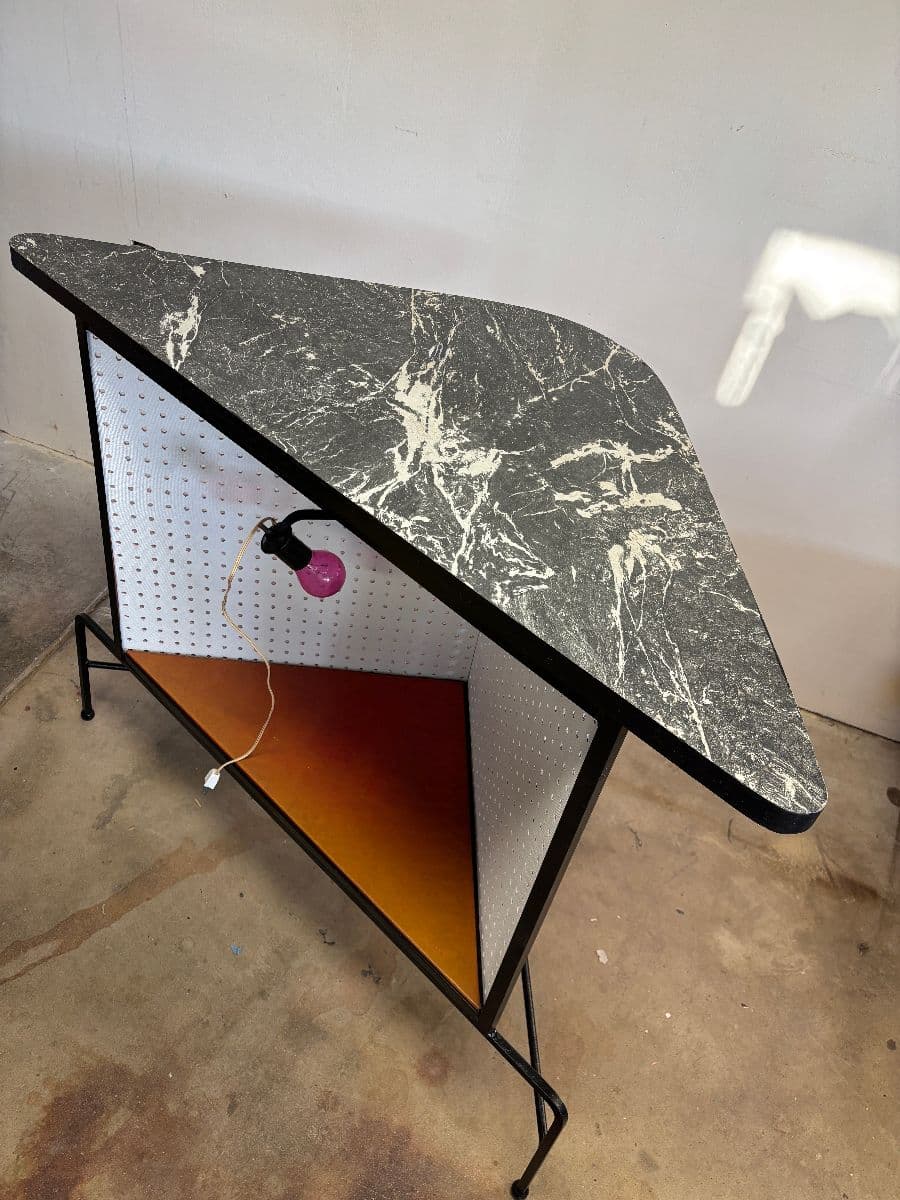 Vintage midcentury bar with Memphis style vibes photo 3